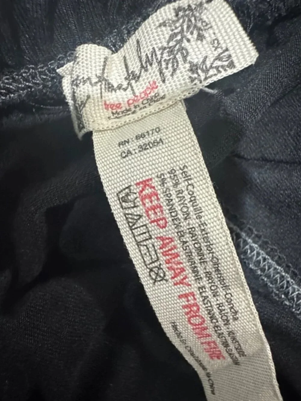 FREE PEOPLE- WOMEN'S SMALL -BLACK ELASTIC WAIST PULL-ON LOUNGE PANTS Size XS